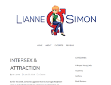 Tablet Screenshot of liannesimon.com